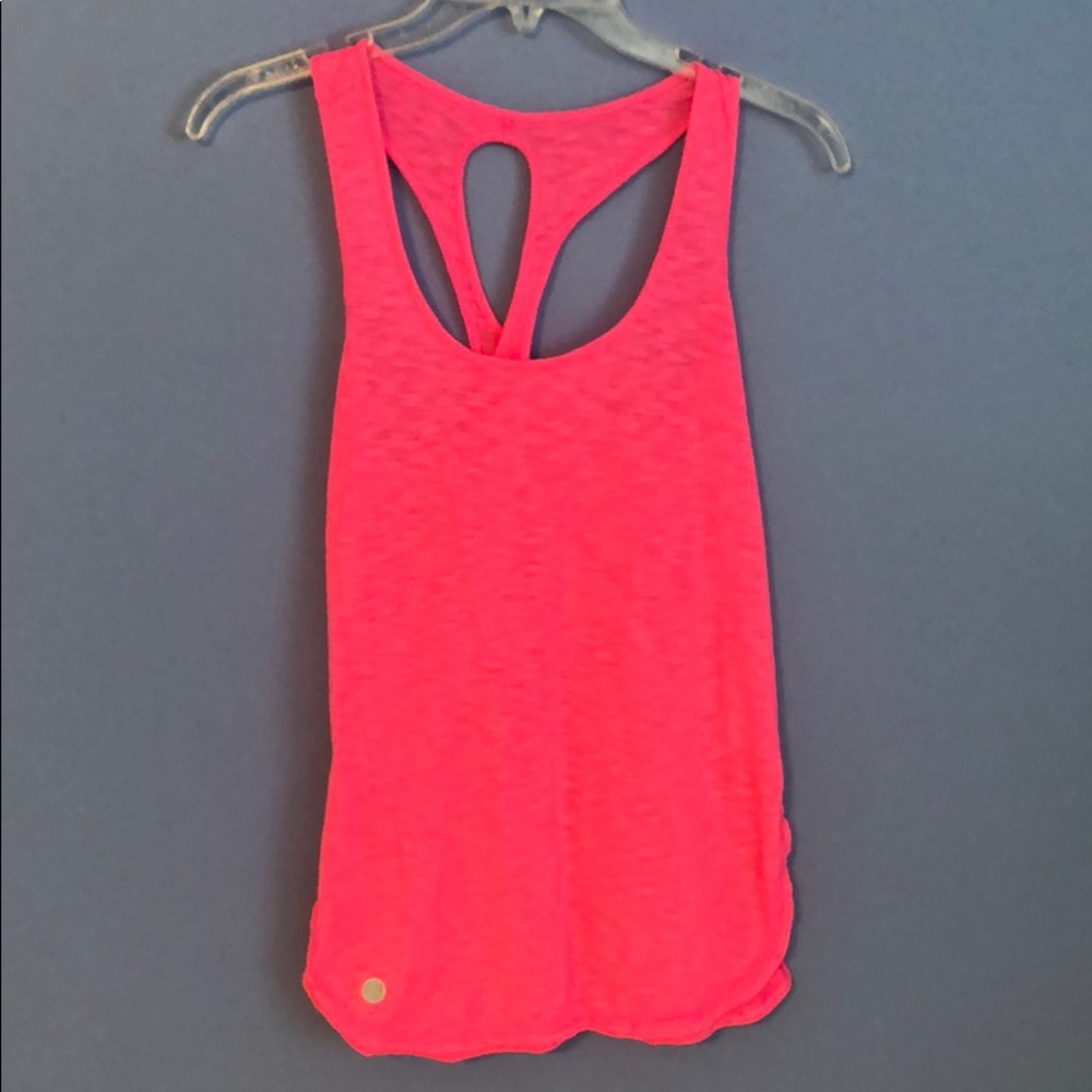 Pink Lilly Pulitzer active tank top